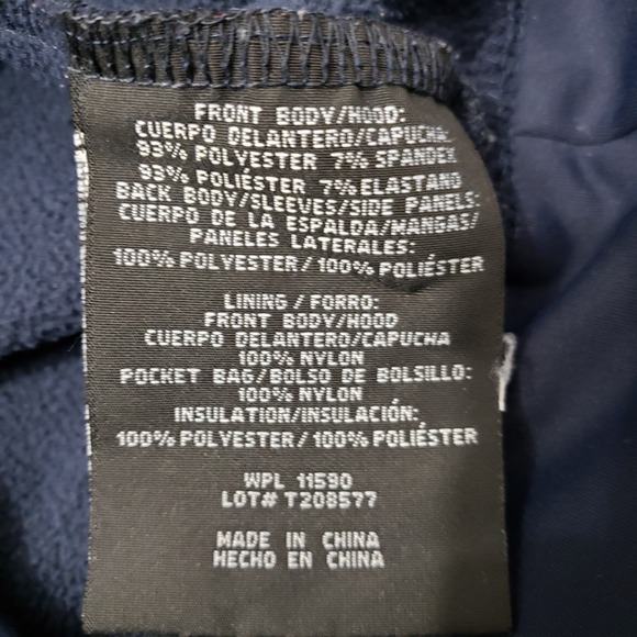 32 Degrees Jacket Womens Small Blue Full Zip‎ Hooded - Picture 4 of 11